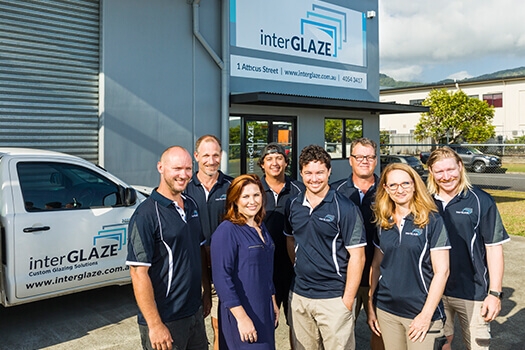 interGlaze team in Cairns